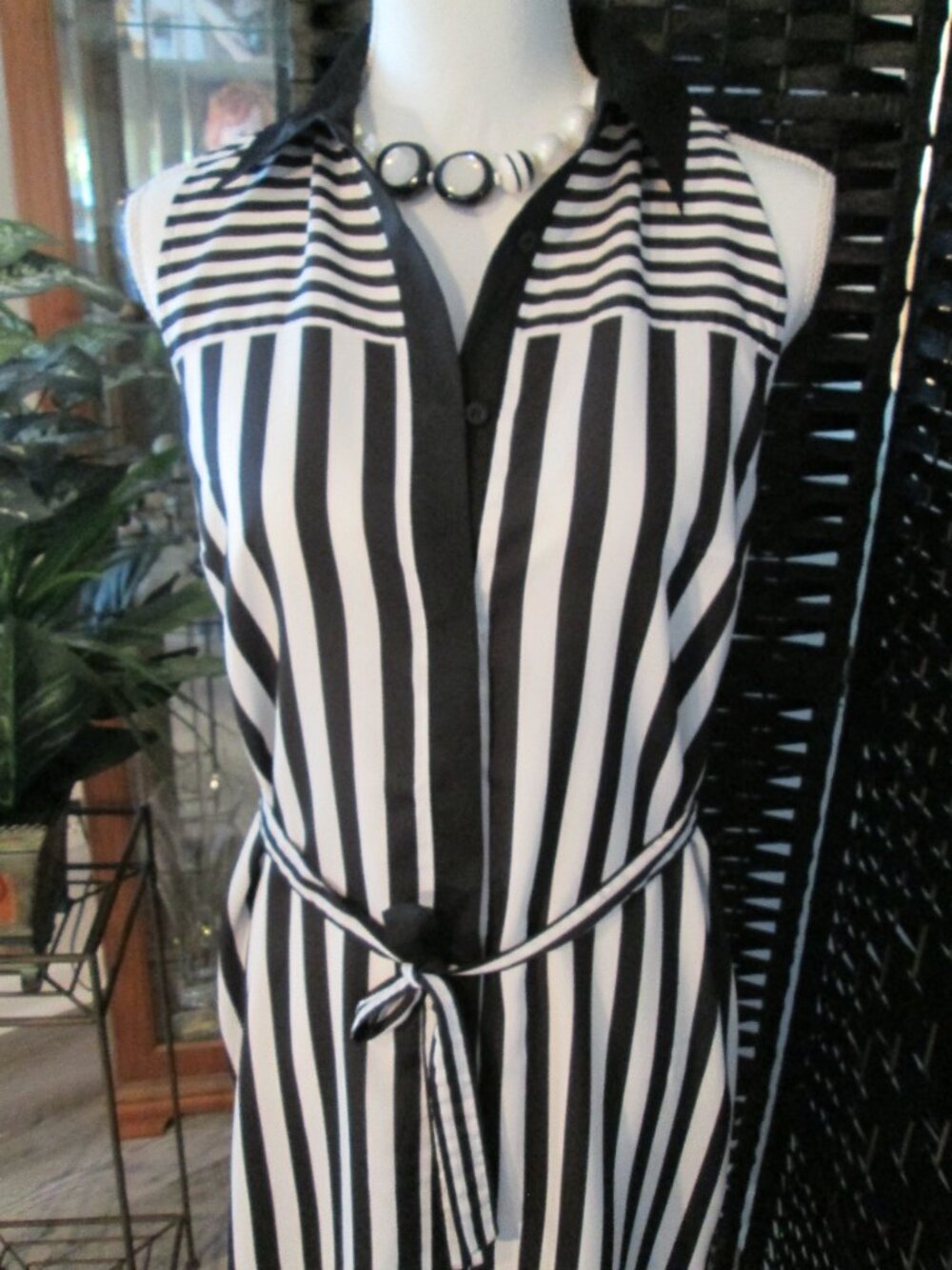 Rebecca Minkoff Hi-Lo Striped Dress – Sz S (NWT, $248 Retail) - Picture 4 of 11
